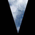 Sky above the scene